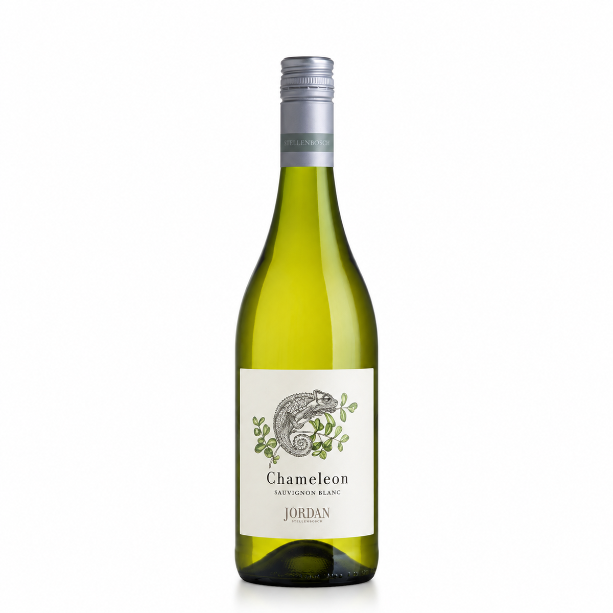 A bottle of Jordan Chameleon Sauvignon Blanc