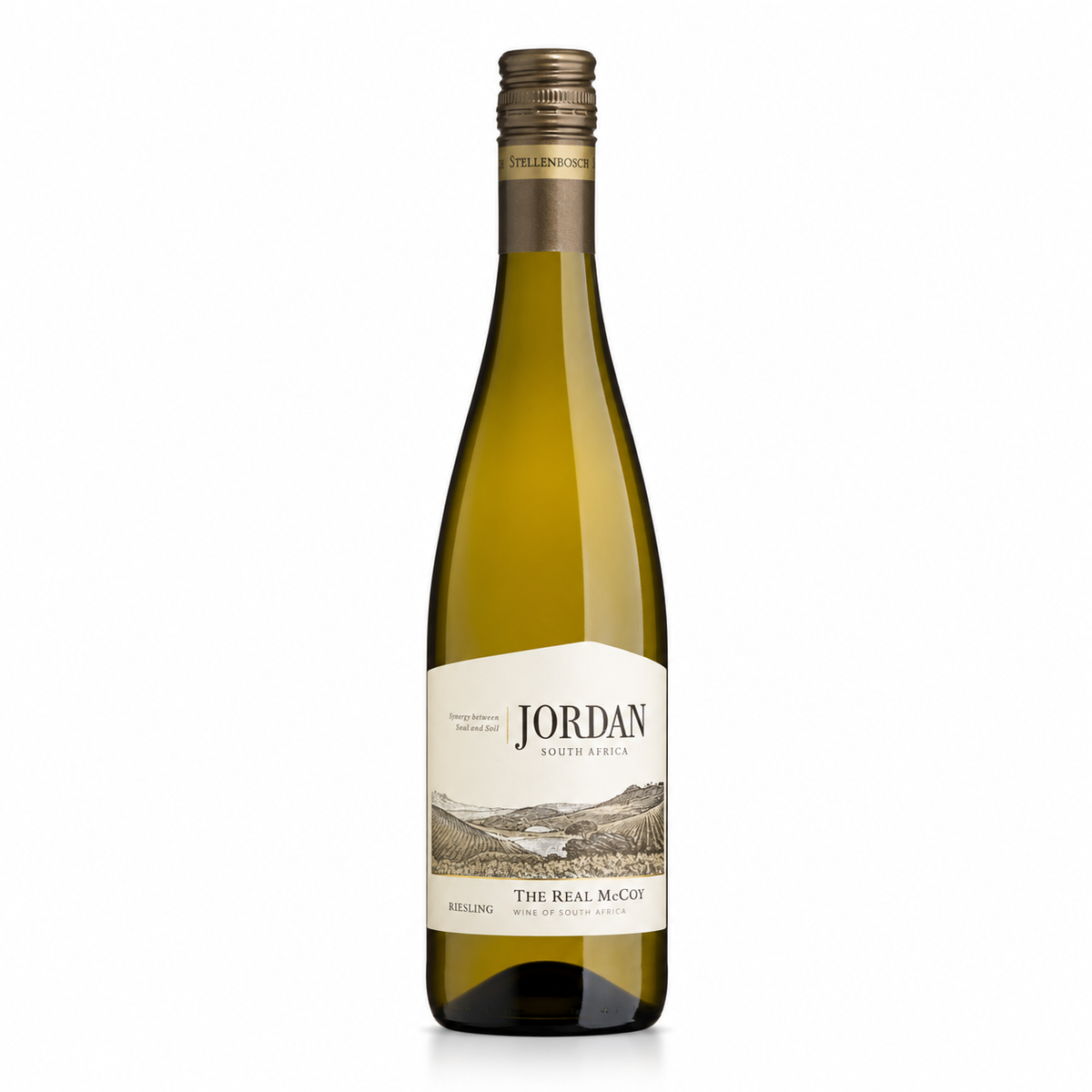 A bottle of Jordan The Real McCoy Riesling