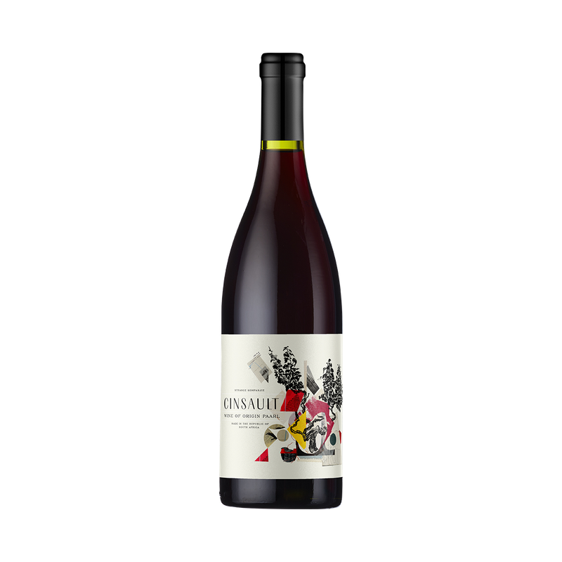 A bottle of B Sides Strange Kompanjie Cinsault