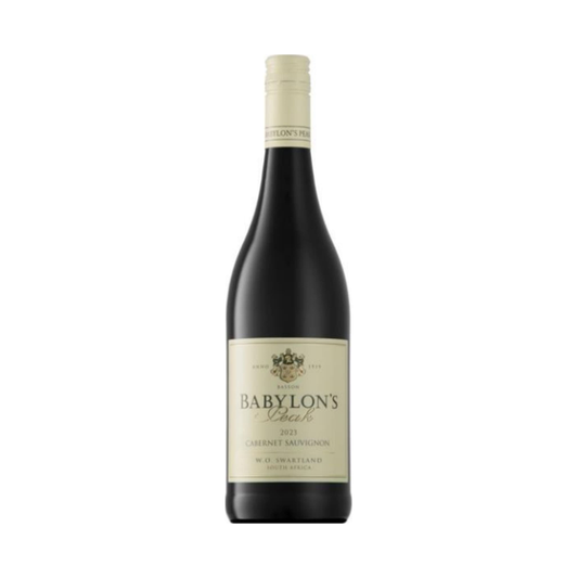 A bottle of Babylon’s Peak Cabernet Sauvignon
