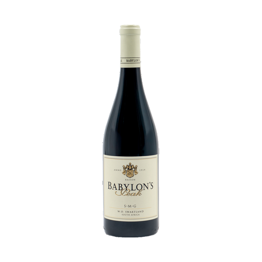 A bottle of Babylon’s Peak Shiraz – Mourvèdre - Grenache