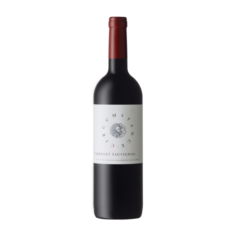 A bottle of Circumstance Cabernet Sauvignon wine