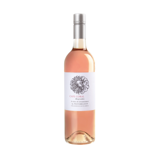 A bottle of Circumstance Cape Coral Rose wine