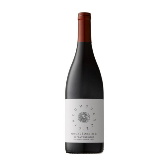 A bottle of Circumstance Mourvèdre wine