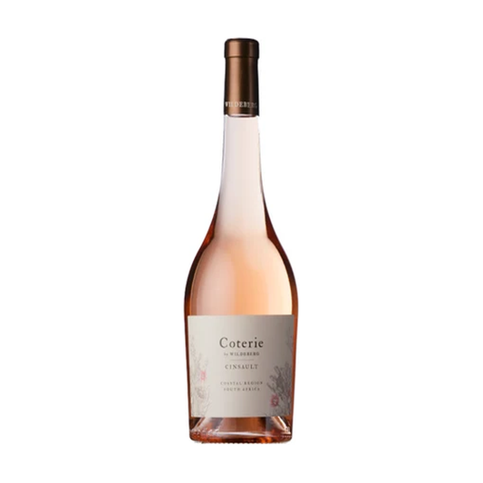 A bottle of Coterie by Wildeberg Cinsault Rosé