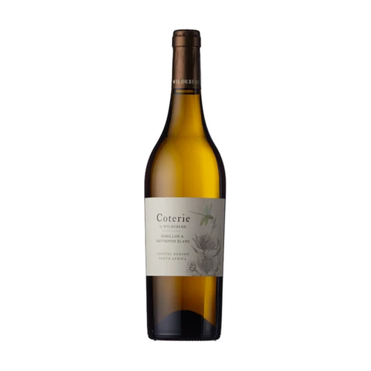 A bottle of Coterie by Wildeberg Semillon Sauvignon Blanc