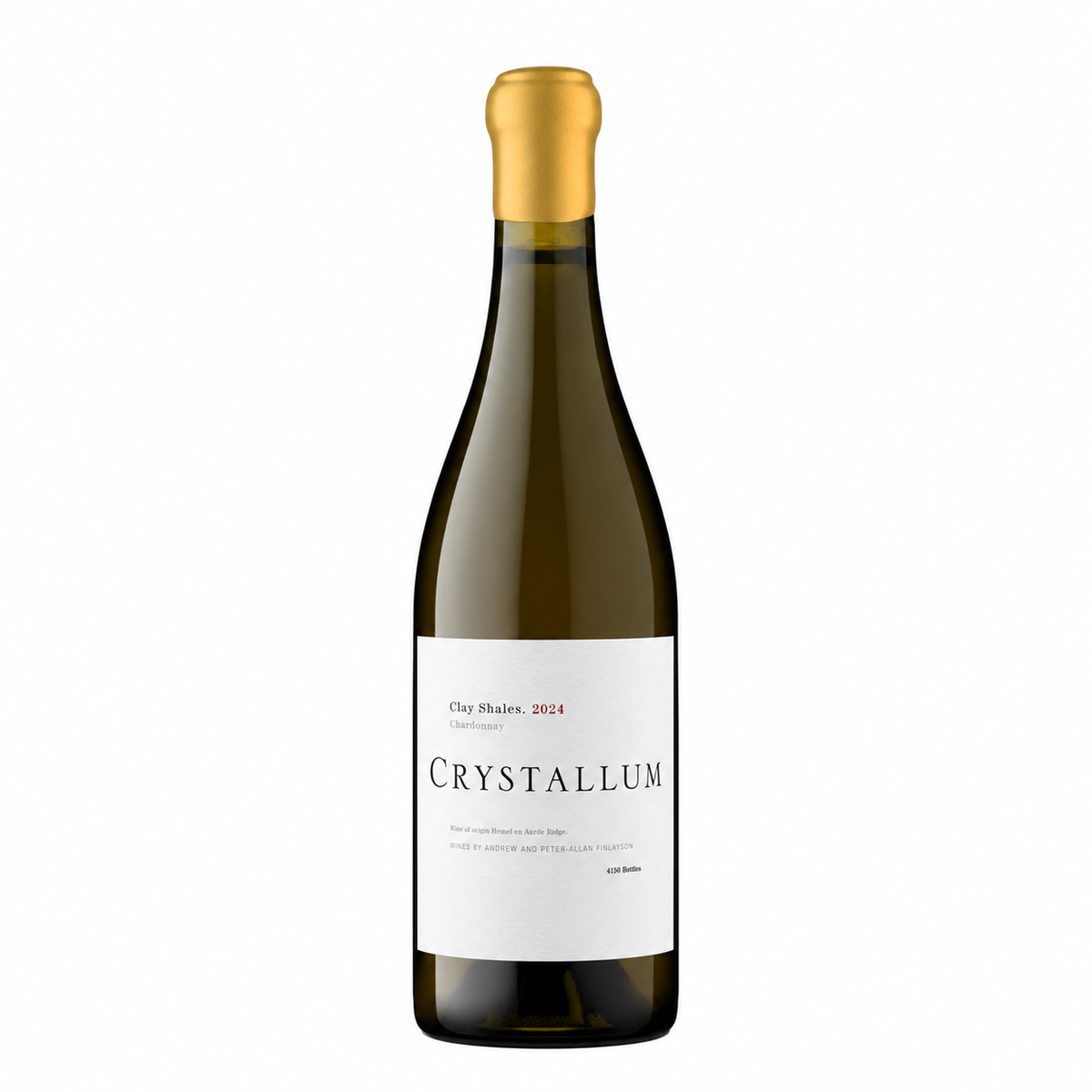 Bottle of Crystallum, Clay Shales Hemel-en-Aarde Chardonnay