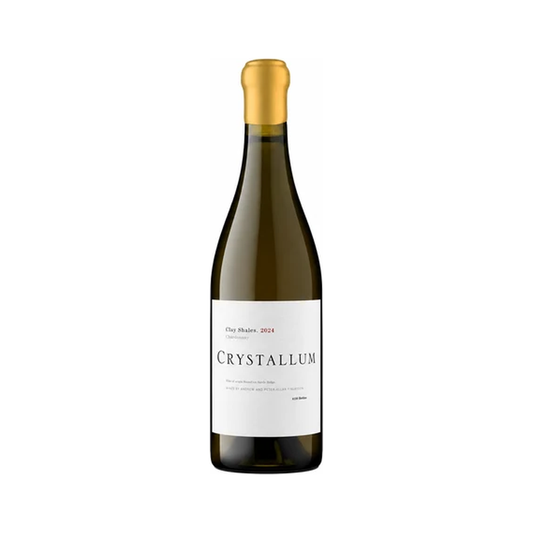 A bottle of Crystallum, Clay Shales Hemel-en-Aarde Chardonnay