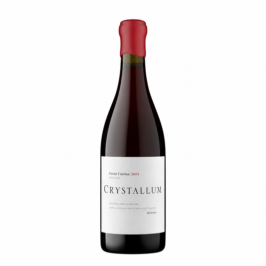 Bottle of Crystallum, Cuvée Cinéma Hemel-en-Aarde Pinot Noir
