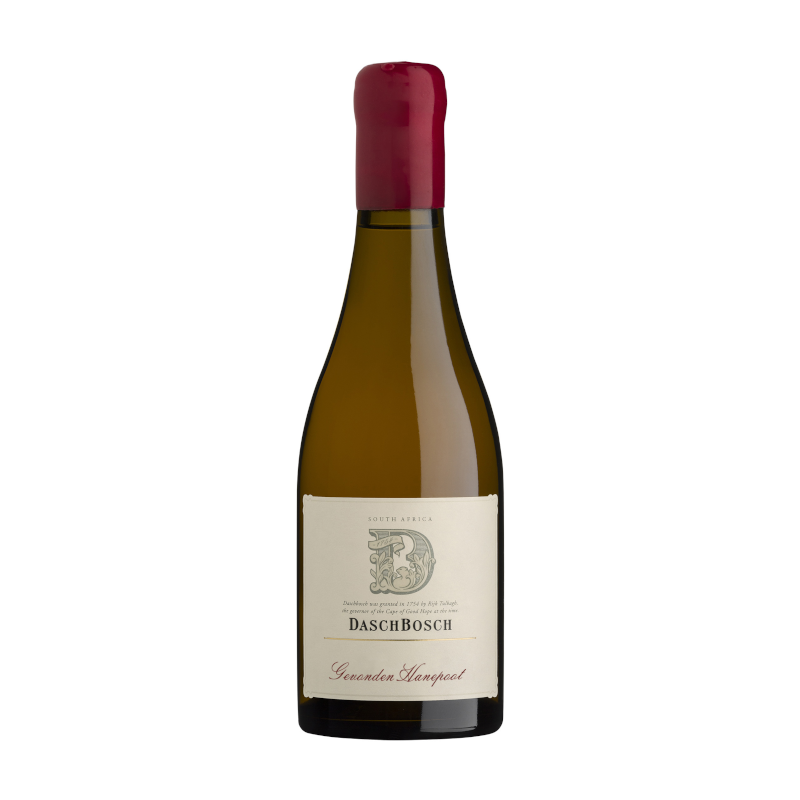 A bottle of Daschbosch Gevonden Old Vine Hanepoot sweet wine
