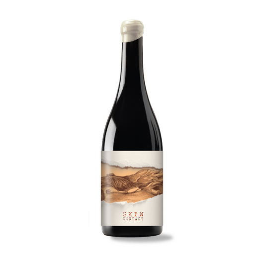 A bottle of Daschbosch Skin Contact Orange Wine