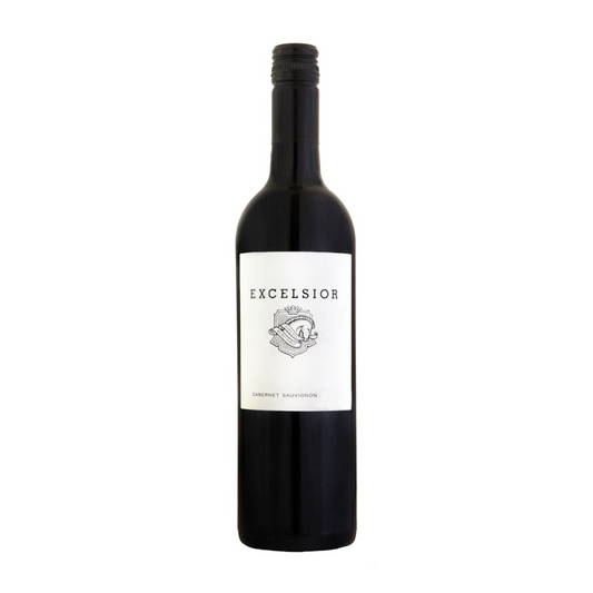 A bottle of Excelsior Robertson Cabernet Sauvignon wine
