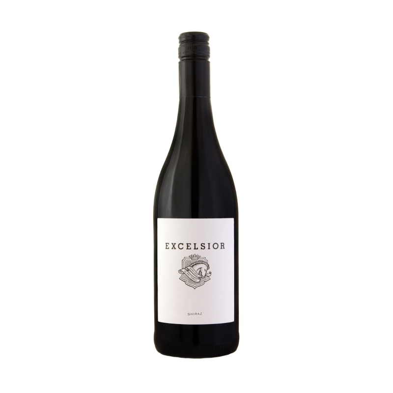 A bottle of Excelsior Robertson Shiraz