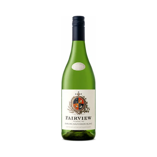 A bottle of Fairview, Darling Sauvignon Blanc