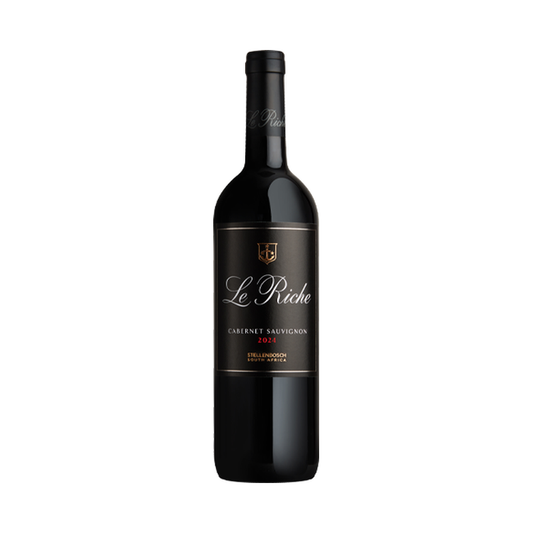 A bottle of Le Riche Cabernet Sauvignon