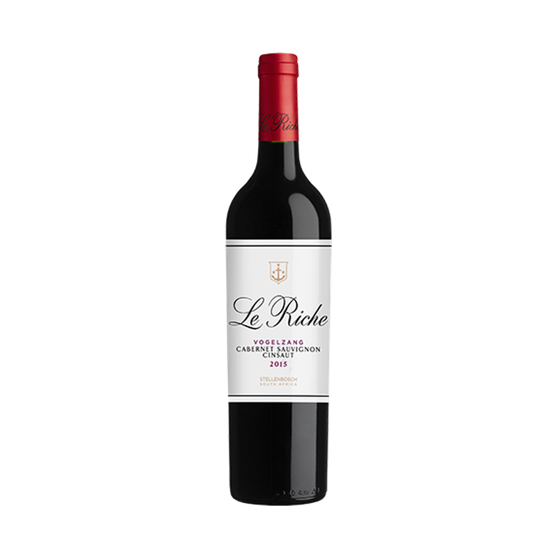 A bottle of Le Riche Vogelzang