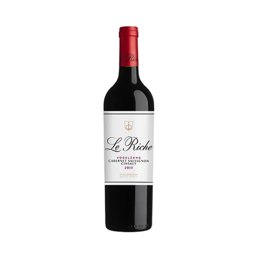 A bottle of Le Riche Vogelzang