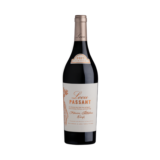 A bottle of Leeu Passant, The Leeu Passant