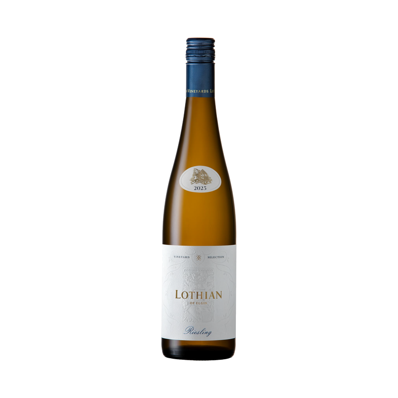 A bottle of Lothian Vineyards Riesling