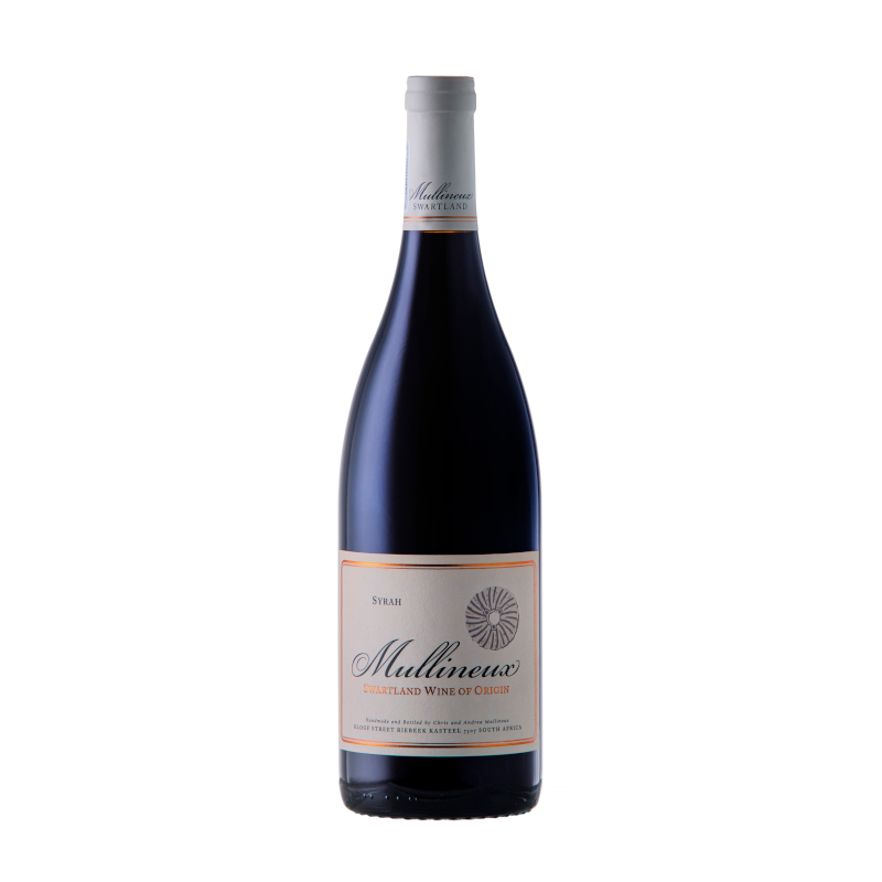 A bottle of Mullineux Signature Syrah wine