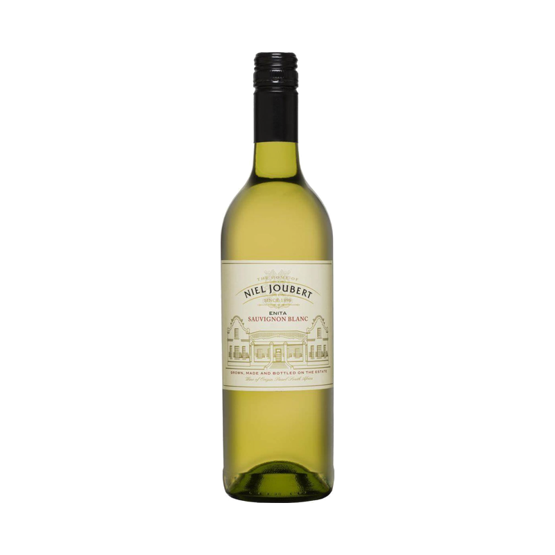 A bottle of Niel Joubert Enita Sauvignon Blanc