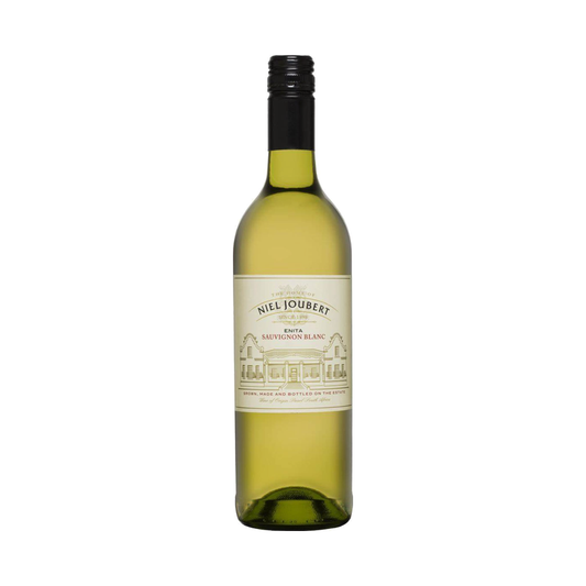 A bottle of Niel Joubert Enita Sauvignon Blanc