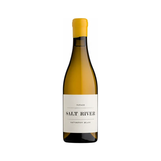 A bottle of Savage Wines, Salt River Stellenbosch Sauvignon Blanc