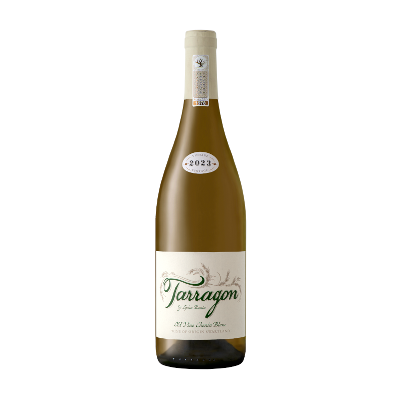 A bottle of Spice Route Tarragon Chenin Blanc