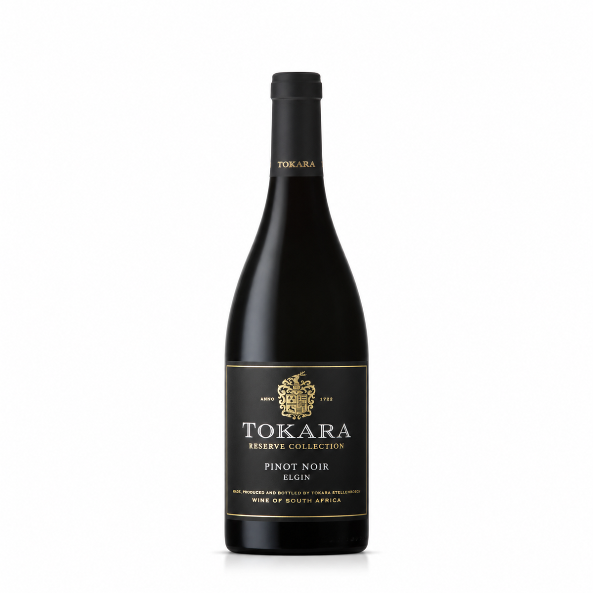 A bottle of Tokara Reserve Collection Syrah