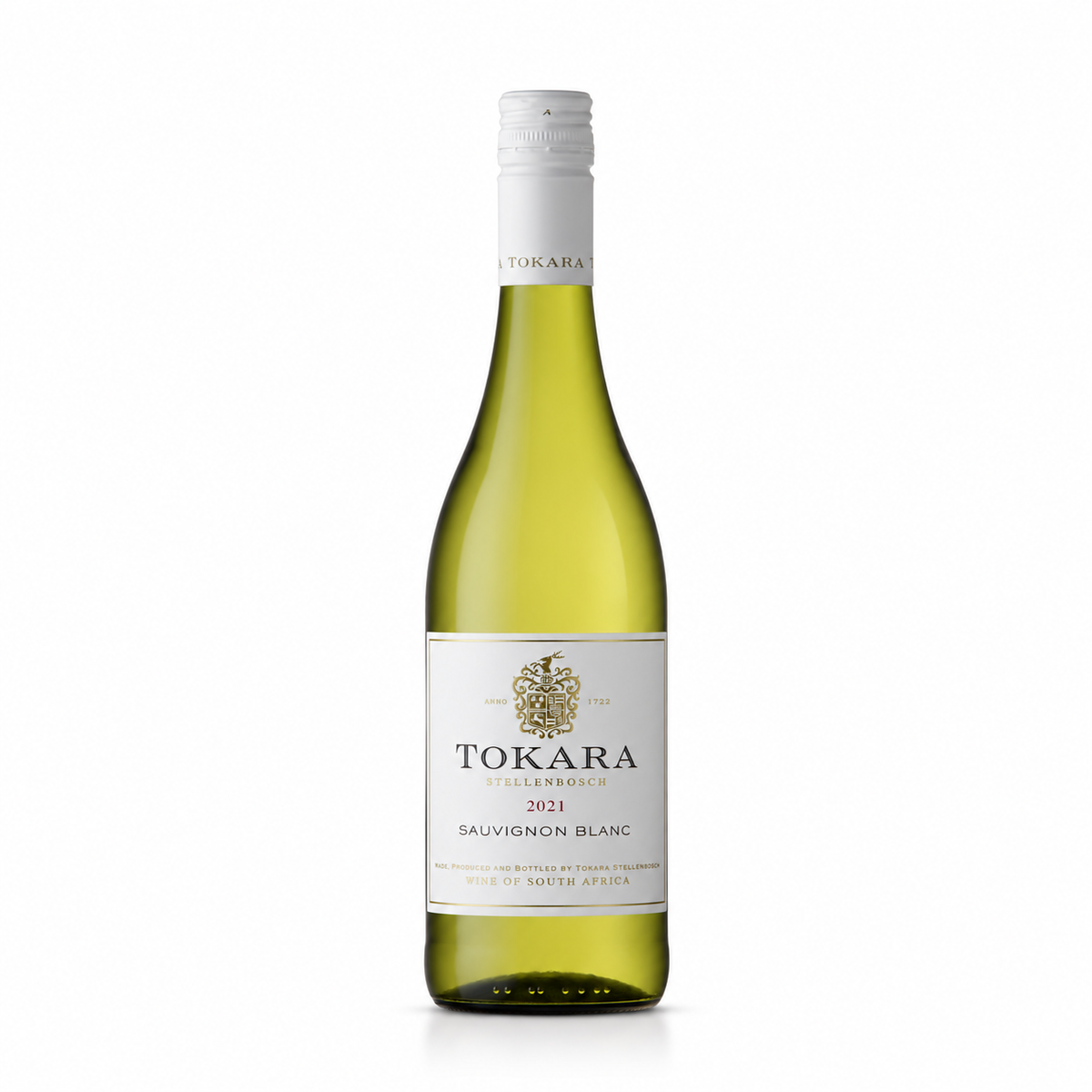 A bottle of Tokara Sauvignon Blanc