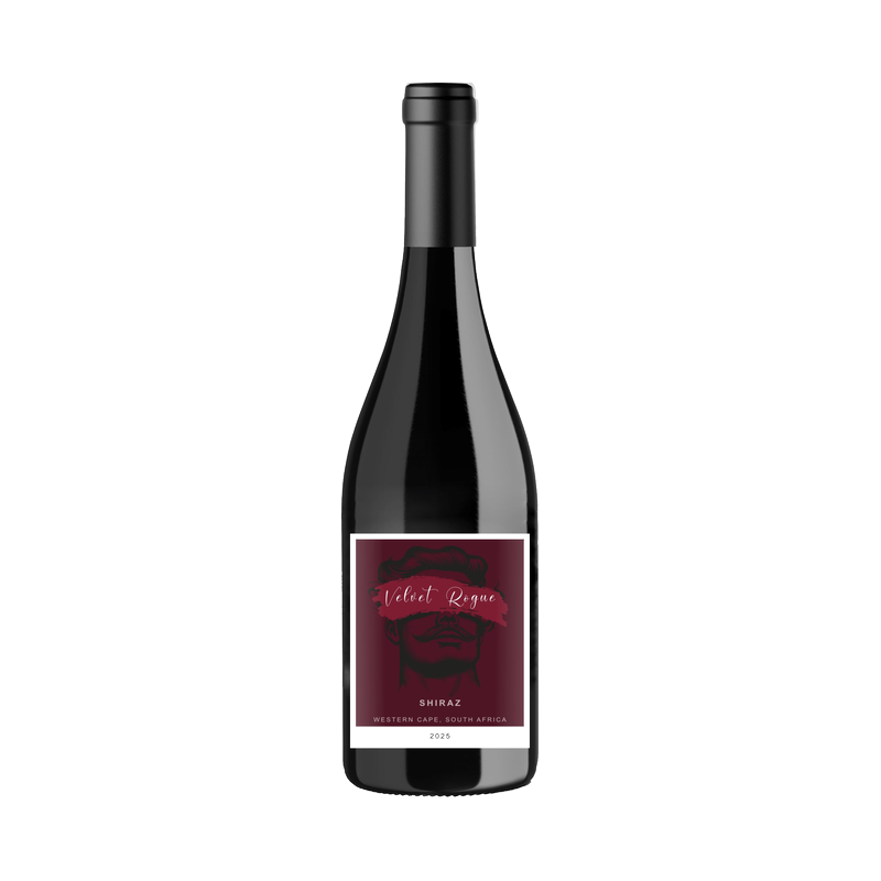 A bottle of Velvet Rouge Shiraz