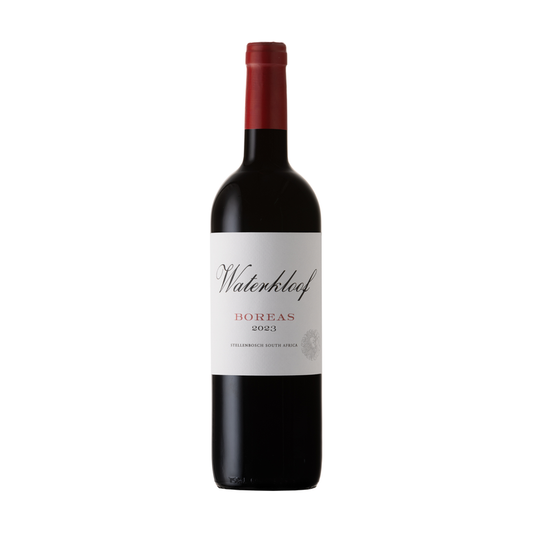 A bottle of Waterkloof Boreas
