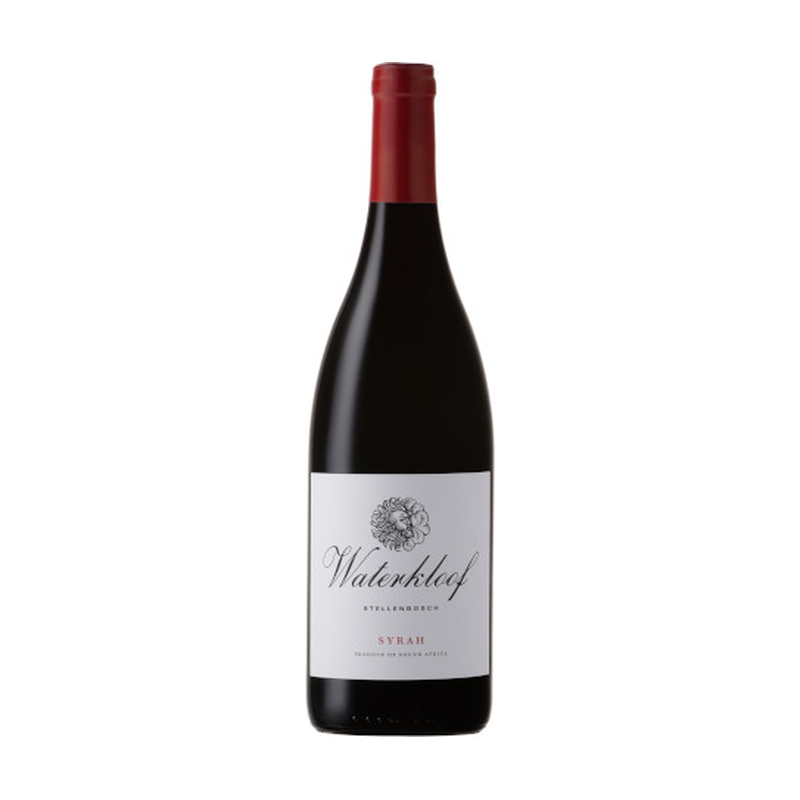A bottle of Waterkloof Syrah