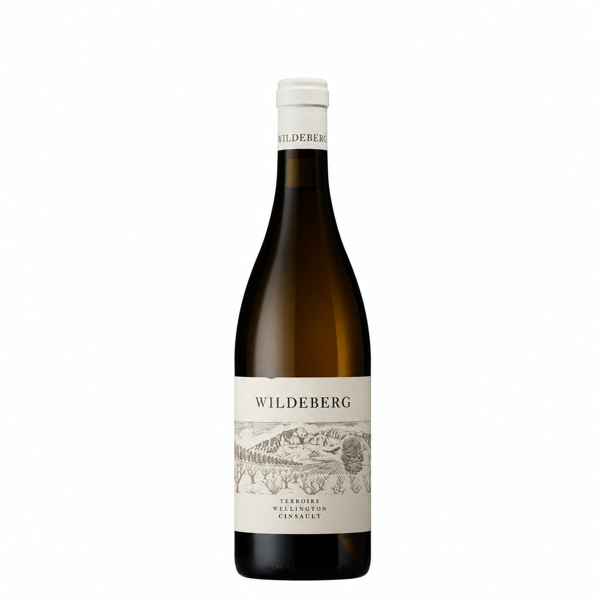 A bottle of Wildeberg Terroirs Cinsault