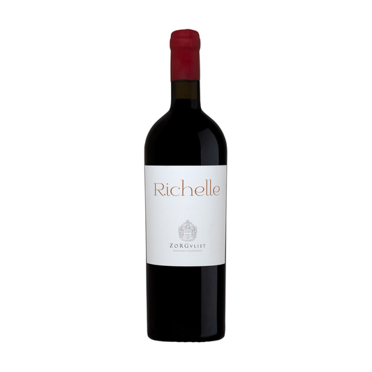 A bottle of Zorgvliet Richelle